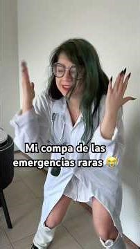 Mi compa de las emergencias raras 😭