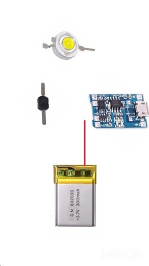 How to Connect Battery,led & Charging Module 🔋 | Complete Wiring Tutorial ⚡ DIY LED Light