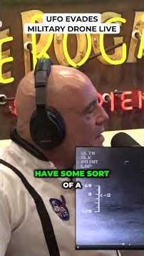 UFO Evades Military Drone Live