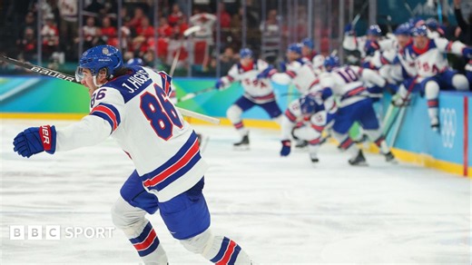 2026 Winter Olympics: USA win men's ice hockey gold for first time in 46 years