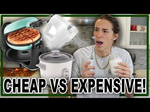 Expensive Vs. Cheap - Kitchen Edition!