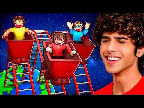 Spending $8,492,942 To Build The TALLEST ROLLERCOASTER In Roblox..
