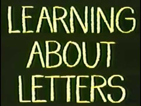 Sesame Street: Learning About Letters (1986) | Complete Original VHS