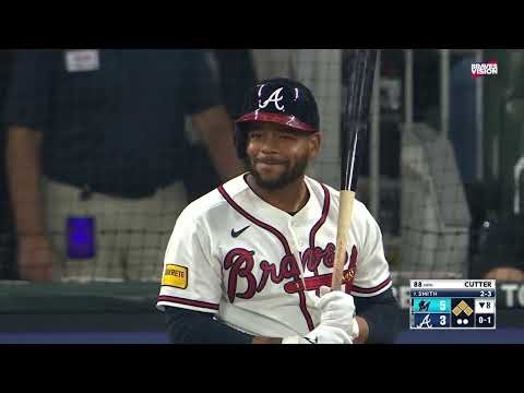 FULL 8th inning: Dominic Smith delivers a go-ahead bases-clearing double in Braves' comeback 😤