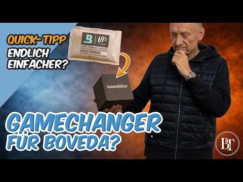 Boveda richtig aufladen! Könnte diese Box das einfacher machen? | Quick Tipp | Zigarren Review