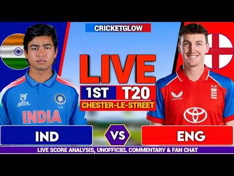 🔴Live: India vs England, Live Commentary, 1st T20 Match 2026 | IND vs ENG Live Cricket Match Today