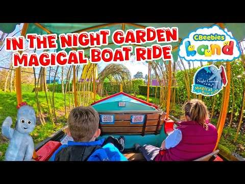 In The Night Garden Magical Boat Ride in CBeebies Land Alton Towers (March 2026) [4K]