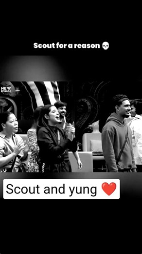 scout and yung friendship big boss 20 | kanika vs lovegill | #biggboss #shorts #scout #yungdsa #qazi