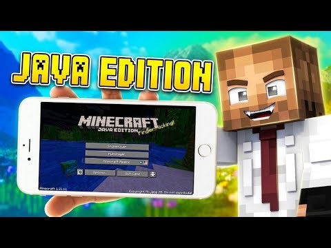 MINECRAFT JAVA EDITION💯 ON MOBILE🔥 | HOW TO PLAY JAVA EDITION ON MOBILE