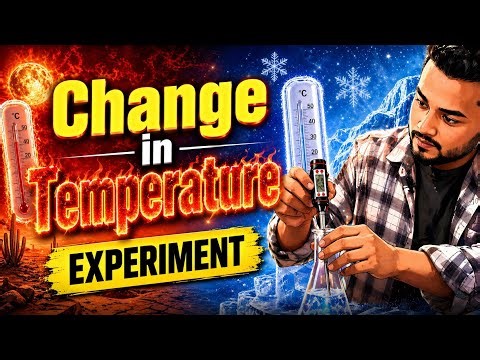 Temperature Change Experiment | Amazing Hot & Cold Reaction!