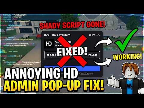 This Shady Roblox Script Was STEALING Robux From My Players…