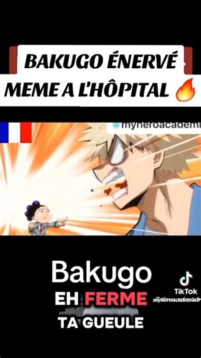 Bakugo énervé même gravement blessé 💀 #myheroacademia #anime #mha #anime #animeedit #otaku #shorts