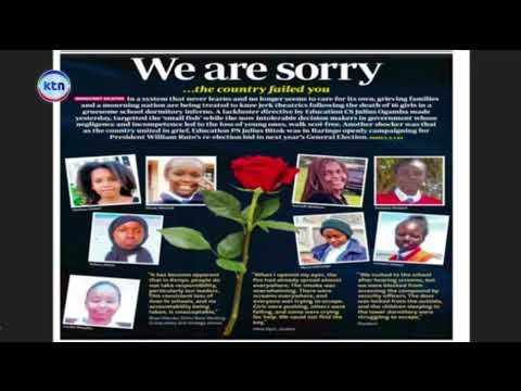 The BOLD Saturday Standard Newspaper: We are sorry