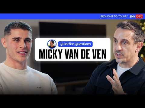 Micky van de Ven Quickfire Questions with Gary Neville | The Overlap