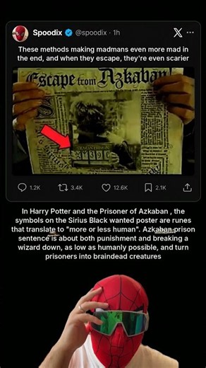 In Harry Potter and the Prisoner of Azkaban (2004), Sirius is not human because