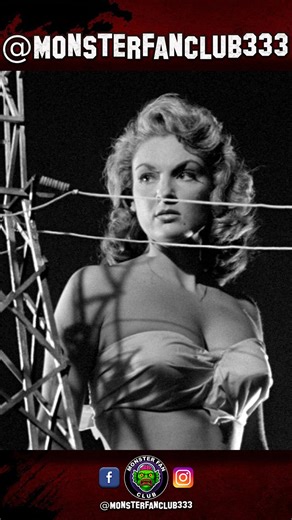 In Attack of the 50 Foot Woman (1958), the beautiful Allison Hayes plays Nancy Archer - a wealthy, but heavy-drinking and allegedly unstable, woman who is humiliated by her cheating husband. Thanks to a mysterious alien encounter that causes her to grow to gigantic size, Nancy embarks on a destructive revenge spree - hunting down both her husband Harry and his home-wrecking lover, Honey, played by Yvette Vickers. #MonsterFanClub #SciFiMovies #HorrorMovies #FemmeFatale #Cinephile #ClassicCinema |