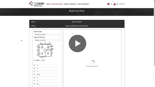#theshimshack #bitbybit #cad #3d #3dconfigurator #manufacturing #lasercutting #wordpress #woocommerce #ecommerce #geometry #javascript #occt #digitalmanufacturing #productengineering #engineering… | Matas Ubarevicius