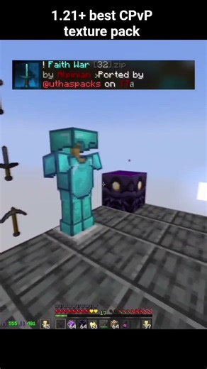 1.21 best CPVP texture pack #texturepack #minecraft #texturepvp #hypixel #texturapackff #mc #pvp