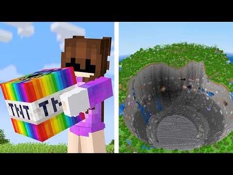 Testing Minecraft's Strongest TNT