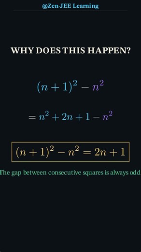 The Secret Hidden Inside Square Numbers! 🔥 | Hidden Patterns #2 | JEE Advanced #maths #mathematics