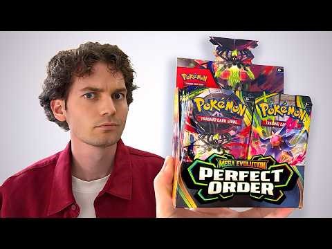 The Pokémon Perfect Order Booster Box Opening