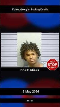 Fulton, Georgia Booking Records - 16 May 2026