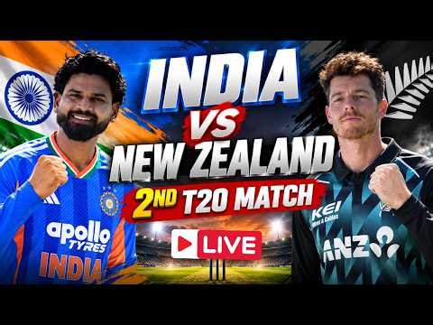 India vs New Zealand T20 LIVE: Ind Vs NZ 2nd T20 Match | Vaibhav Sooryavanshi | Santner | N18G