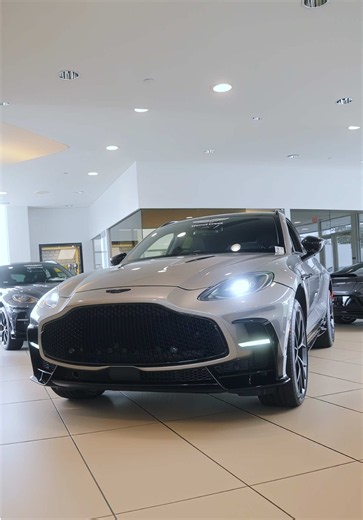 #AstonMartin #DBXS in Aluminite Silver. Refined luxury meets #PerformanceSUV power @Aston Martin @Vexo