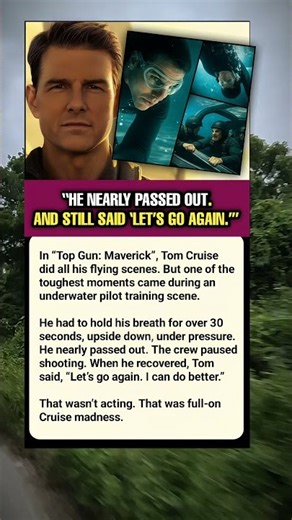Tom Cruise Nearly Passed Out Filming Top Gun: Maverick
