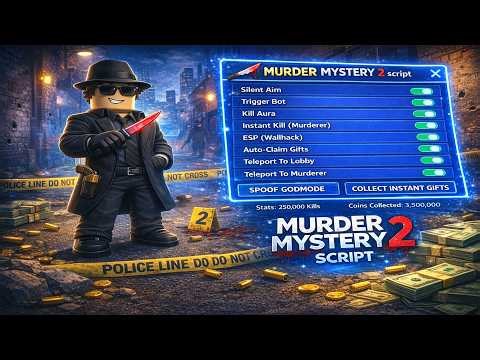 MM2 Script | Murder Mystery 2 Script | AIMBOT, KILL, ESP, AUTO KILL, GRAB GUN, AUTOFARM