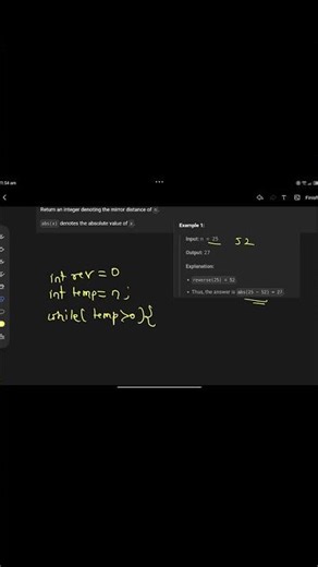 LeetCode POTD 🔥 Mirror Distance in 60s | Easy Trick 🚀