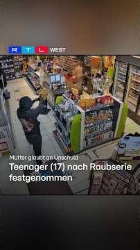 Teenager (17) nach Raubserie festgenommen – Mutter glaubt an die Unschuld ihres Sohnes | RTL WEST
