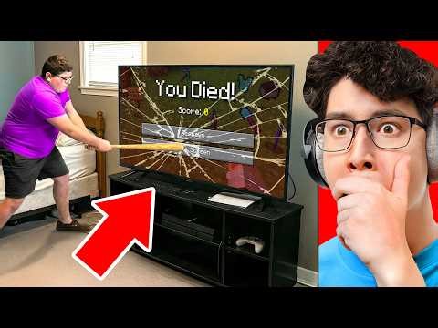 Reacting to Kids CRASHING OUT Over Video Games!