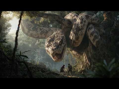 【2026 Newest Movie】Colossal Forest Giant Snake 🐉 Devours Wilderness Explorers Alive 😱