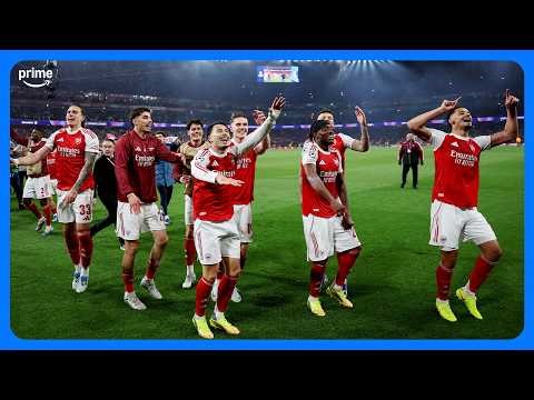 FULL TIME SCENES 🚨 Arsenal reach the UEFA Champions League Final 🤩