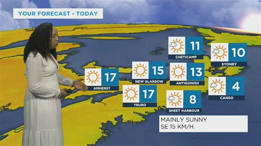 More sun and warm temperatures: Your Morning Atlantic weather