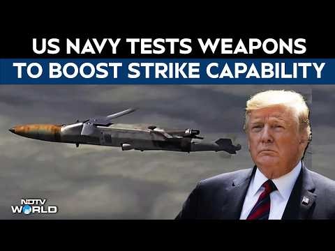 US Iran War | US Navy Tests New Long-Range Air-Launched Maritime Strike Weapon