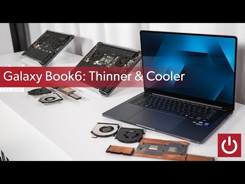 Samsung Galaxy Book6: A Thinner & Cooler Design