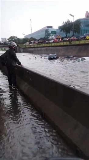Cars Submerged by Flooding on Pan American Highway