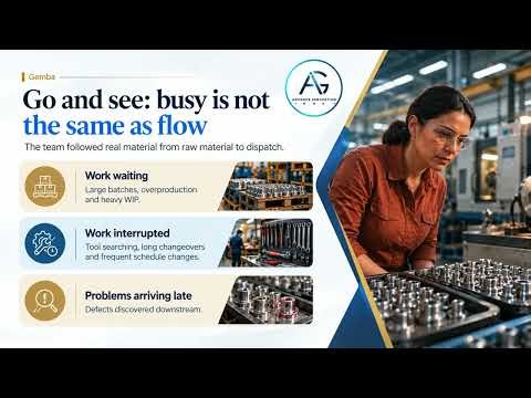 Case Study 3 Manufacturing From Batch Production to Lean Flow