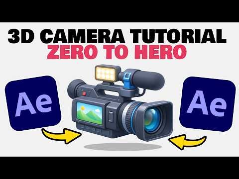 After Effects 3D Smooth Camera Movement Beginner to PRO - TIP and Tricks