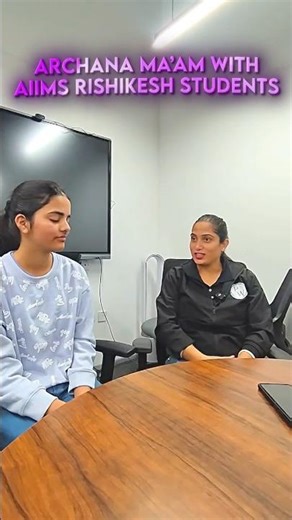 Archana Mam with AIIMS Students🔥 #neet