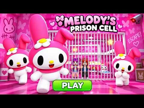 SPEED RUN MELODY's Prison Escape! (Obby) Roblox