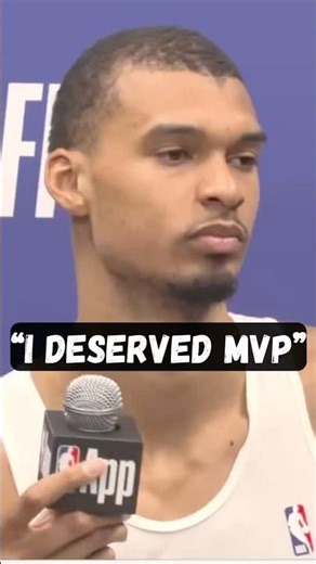 “I Deserved MVP” - Victor Wembanyama Post Game Interview - Spurs vs Thunder - Game 1