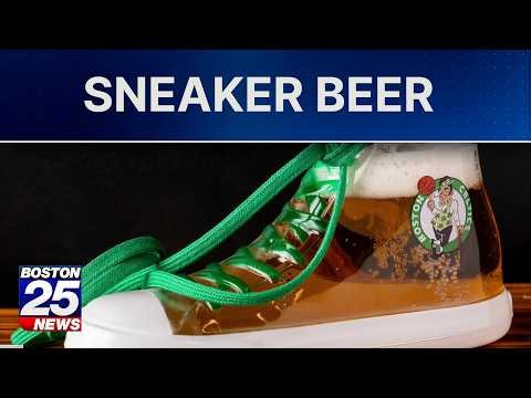 Shoe-per cool! Celtics fans can drink beer from a sneaker at TD Garden