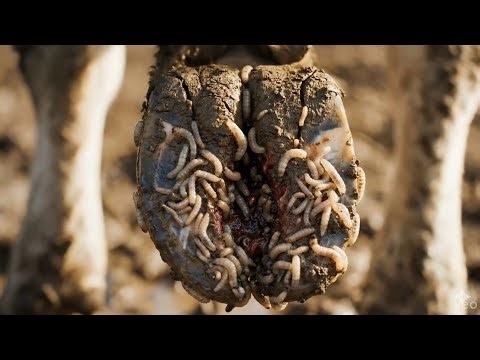 Shocking Cow Hoof Worm Infestation! Watch Maggots Being Removed Step by Step | Satisfying 😌