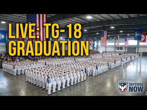 Watch: U.S. Navy Boot Camp Graduation LIVE: TG-18 Pass-In-Review | Great Lakes (April 9, 2026)