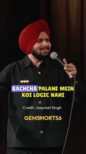 Bachcha palne mein koi Logic nahi 😂 | standup comedy Jaspreet Singh #standupcomedy
