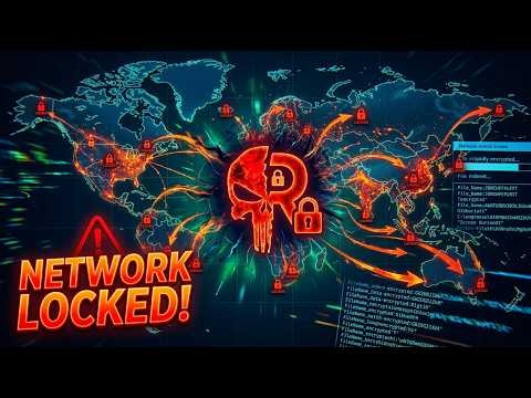 Ransomware Explained: How It Spreads Across a Network 🚨