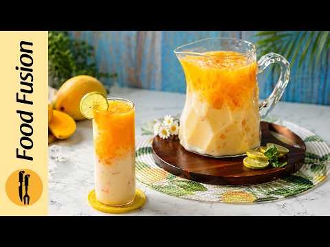 Creamy Mango Agua Fresca Recipe By Food Fusion